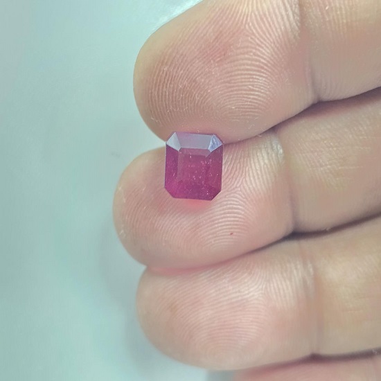 Natural Ruby (Manik) Gemstone – Certified Red Gem Natural Ruby (Manik) Gemstone – Certified Red Gem